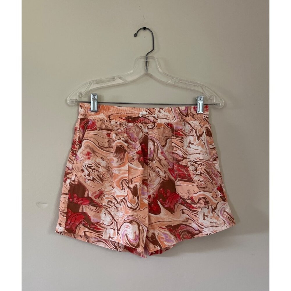 Alpine Design Mens XSmall Beige Swim Trunks Elastic Waist Lined